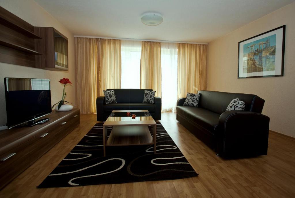 Apartments Hotel Petersburg Düsseldorf Oda fotoğraf